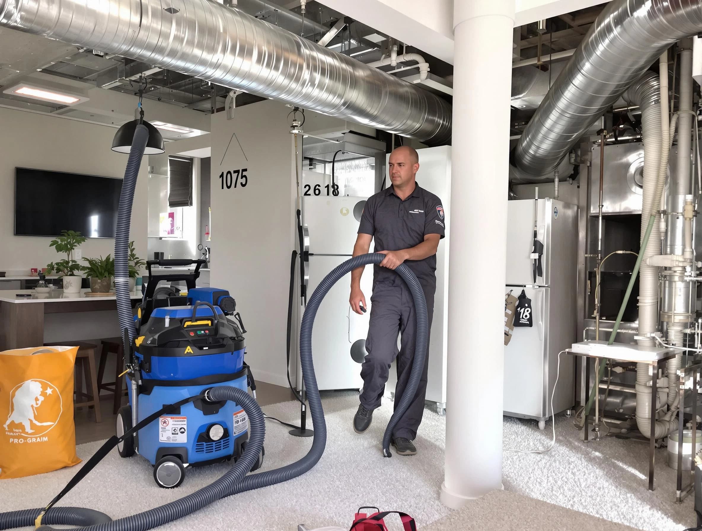 West Valley City Air Duct Cleaning expert performing detailed indoor duct cleaning for improved air quality in West Valley City