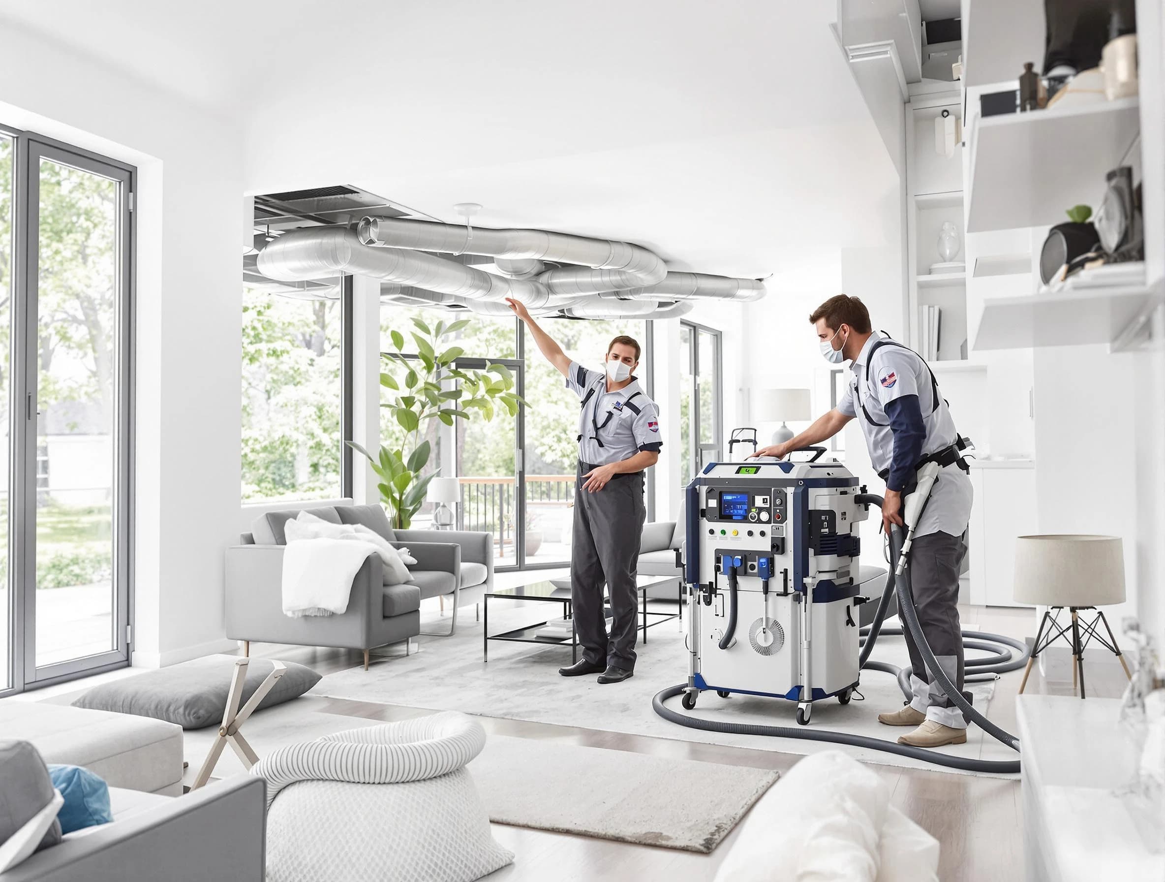 West Valley City Air Duct Cleaning professional conducting pure air duct cleaning with state-of-the-art equipment in West Valley City