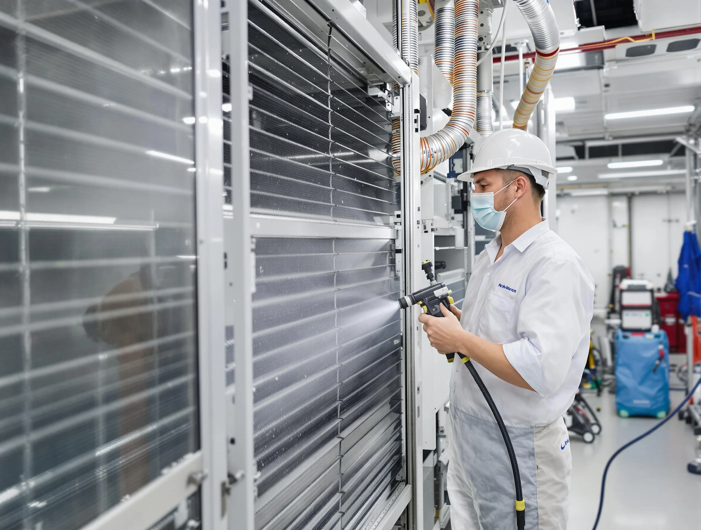 Professional AC coil cleaning by West Valley City Air Duct Cleaning in West Valley City