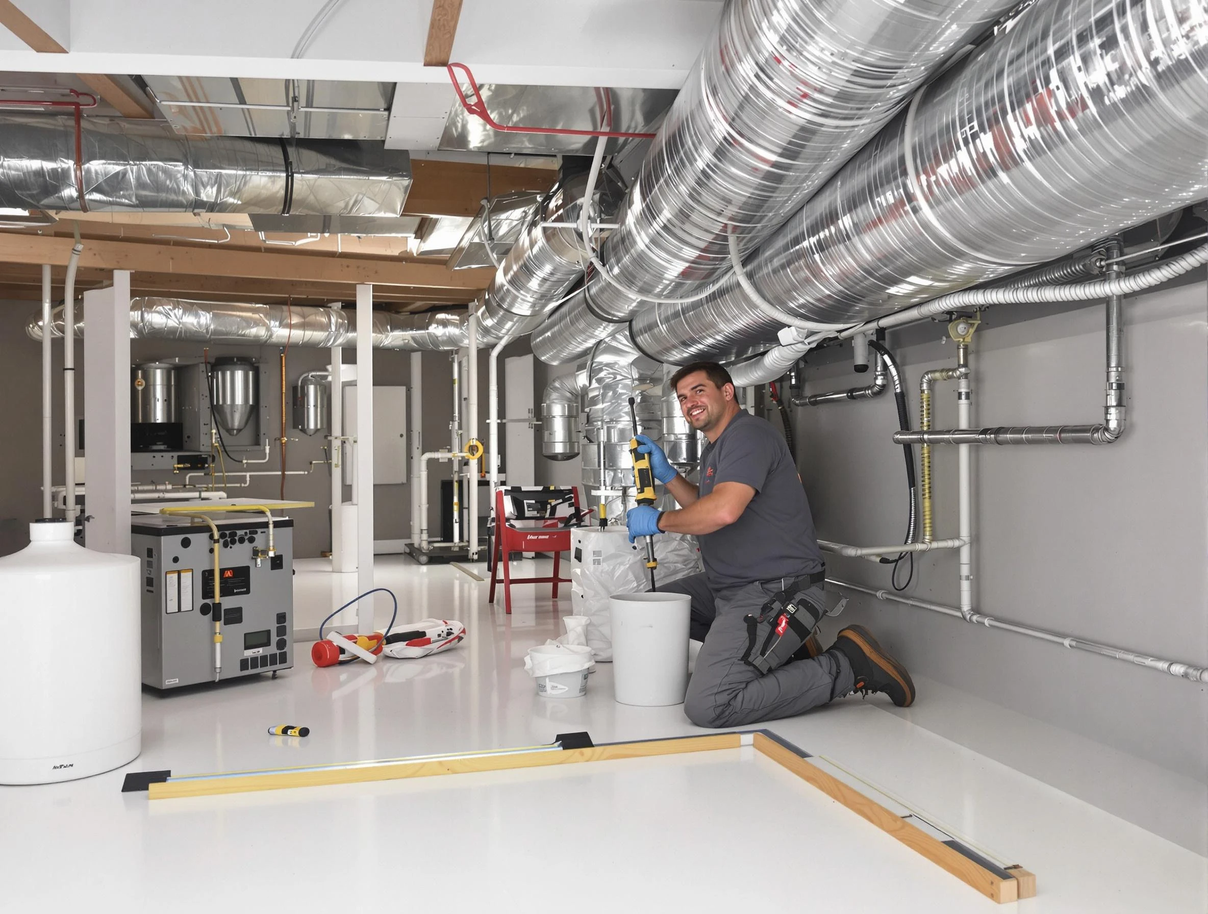Professional duct sealing service by West Valley City Air Duct Cleaning in West Valley City