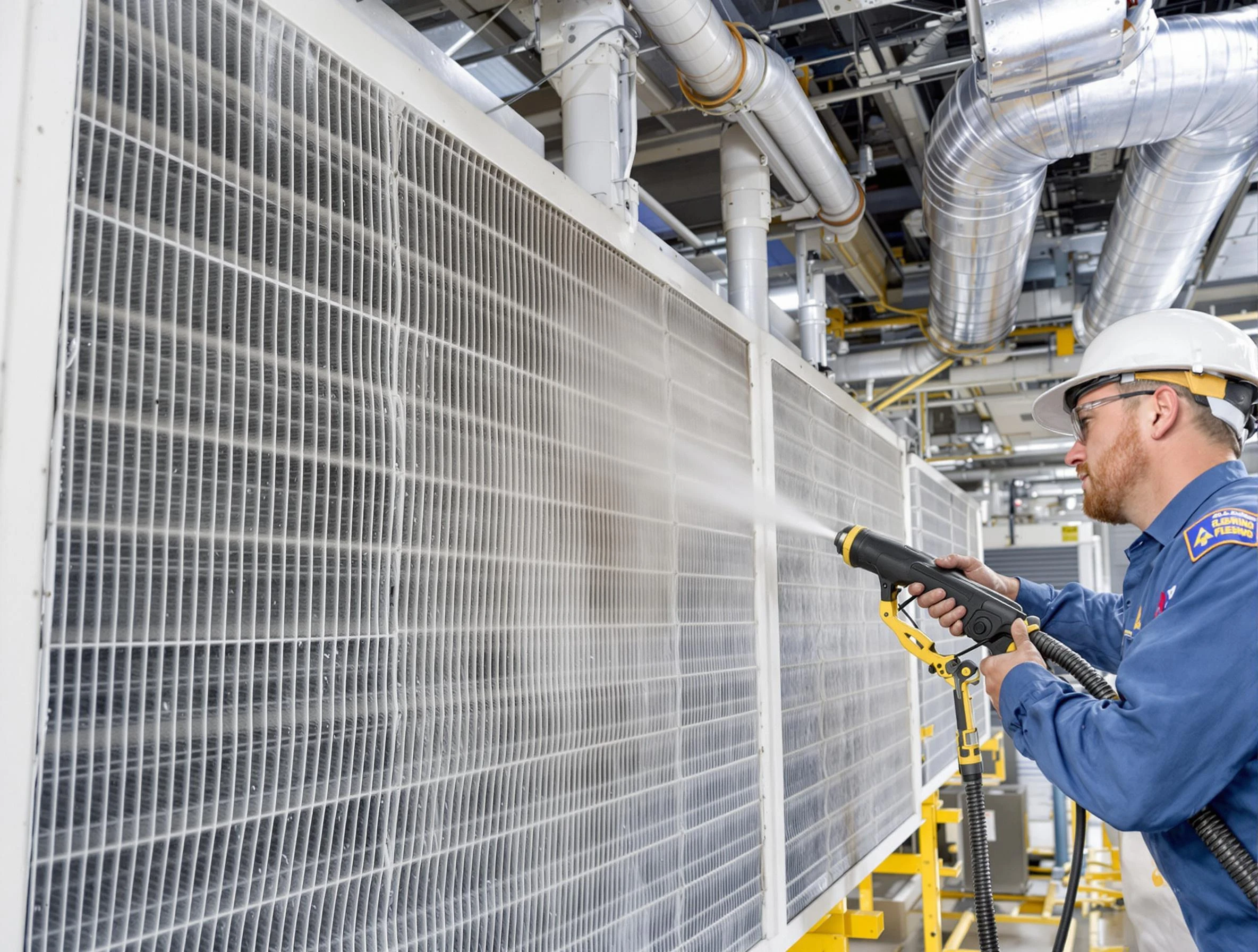 Professional commercial coil cleaning by West Valley City Air Duct Cleaning in West Valley City